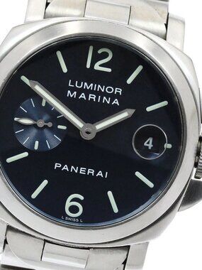 PANERAI Luminor Marina 40MM PAM00069 Date Navy Dial Auto Men's Watch